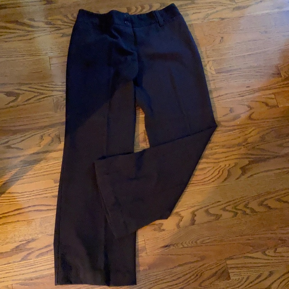 Brown dress pants.